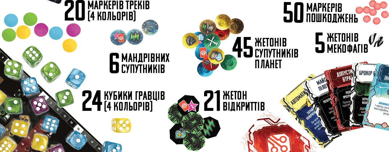 Купити настільну гру Край Андромеди