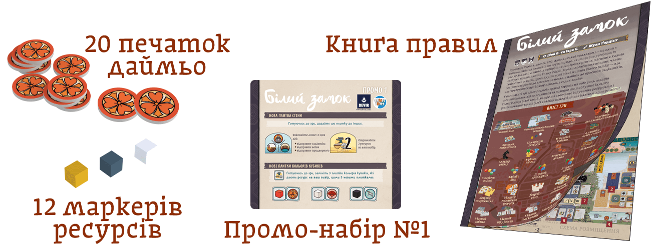 Білий замок настільна гра