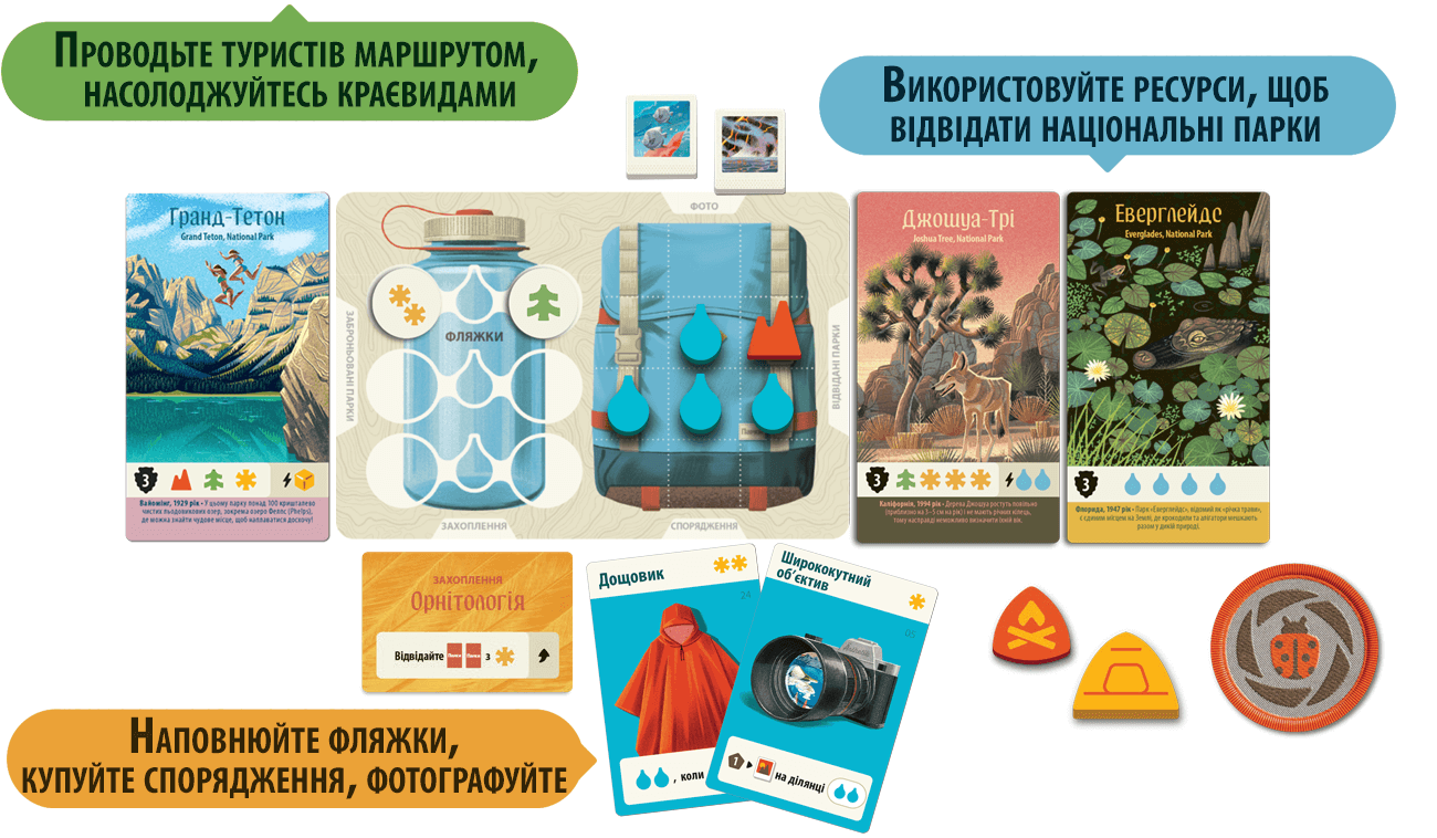 Настільна гра Парки